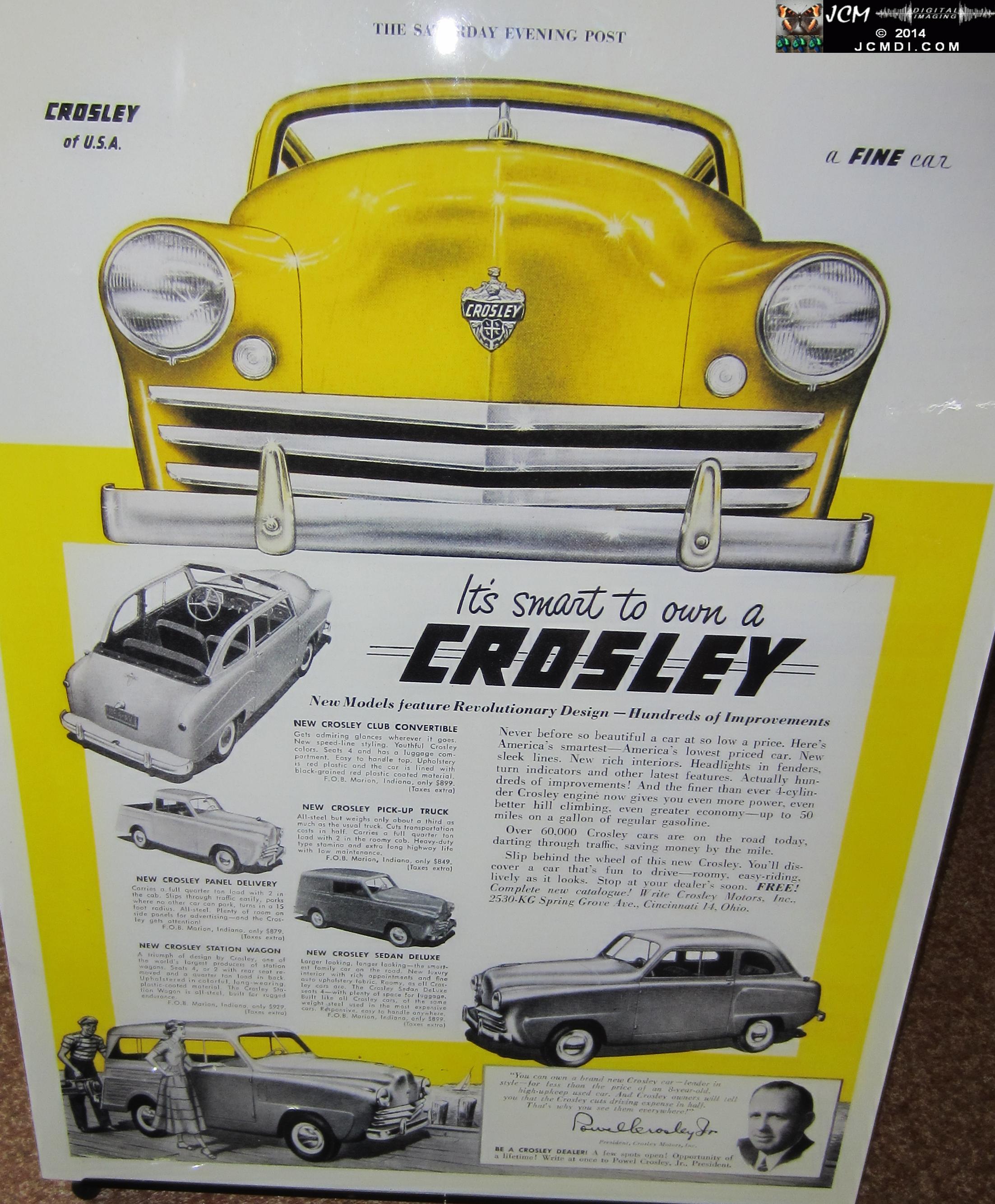 Estrella Warbird Museum Paso Robles 1948 Crosley Pickup